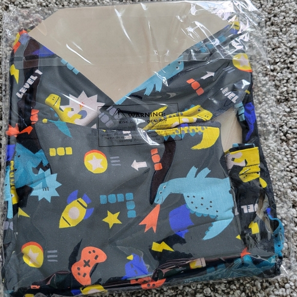 NIB - Little Sleepies Next Level Dinos Two-Piece Pajama Set, 12-18 Months - Picture 3 of 3